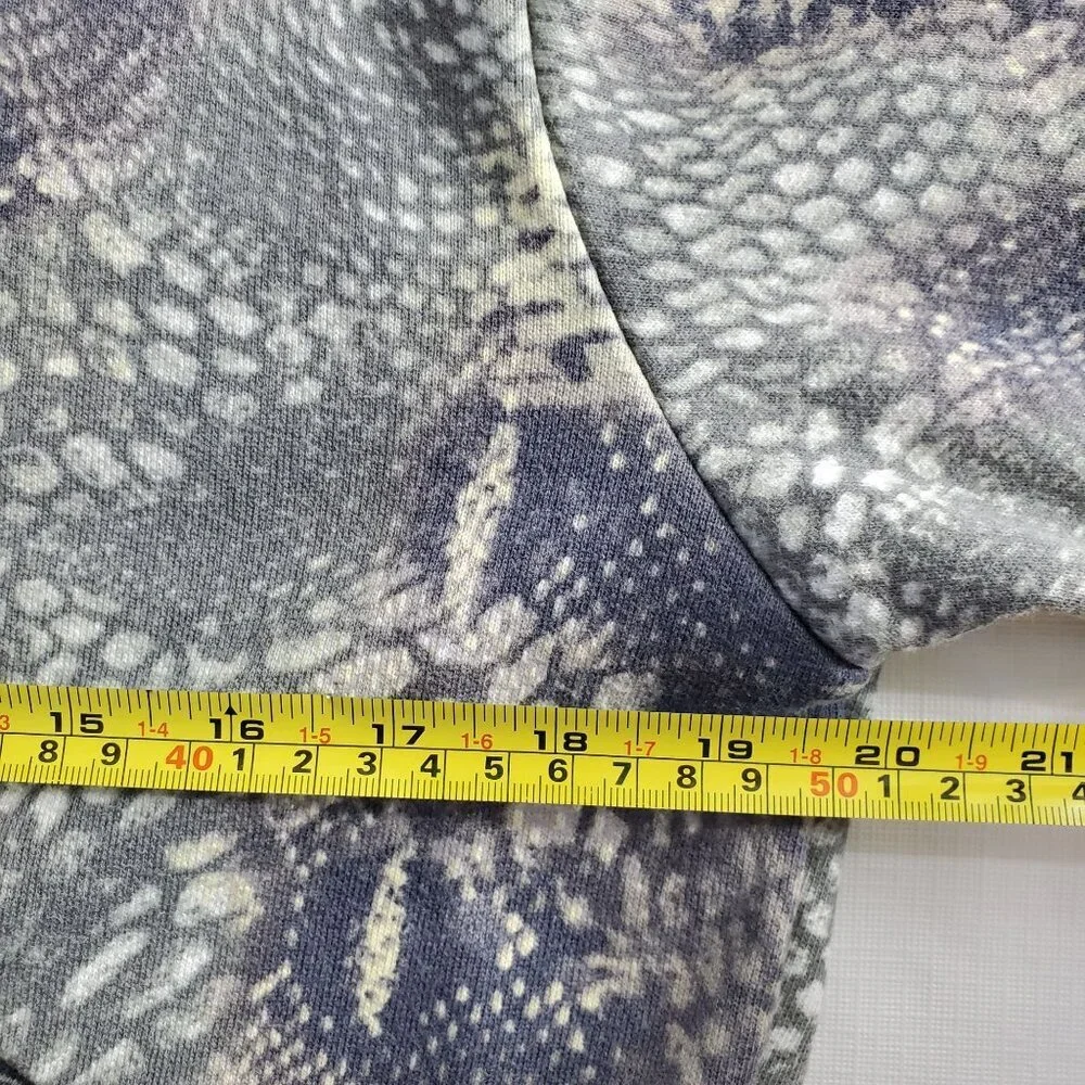 Animale Women's Multicolor Bomber Jacket Animal Print Sequin Size Medium (C-8) - Picture 14 of 15